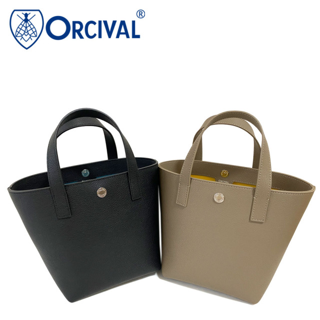 Orcival オーシバル ダブルフェイスレザー ハンドバッグ OR-H0347 DFT
