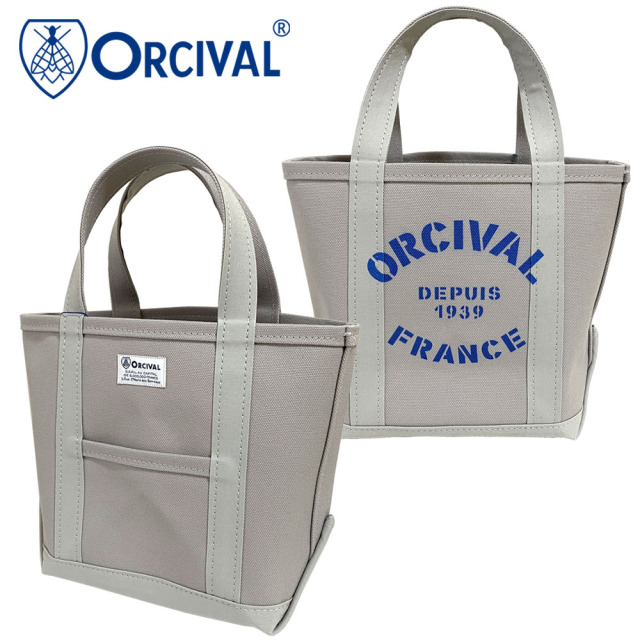 Orcival オーシバル プリント キャンバストートバッグ 小 ユニセックス OR-H0361 KWC