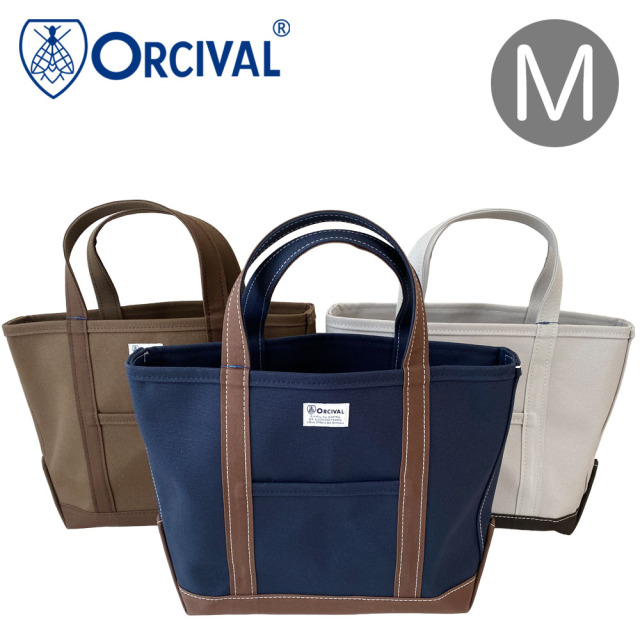 Orcival オーシバル キャンバストートバッグ Mサイズ (2026) OR-H0284 KWC
