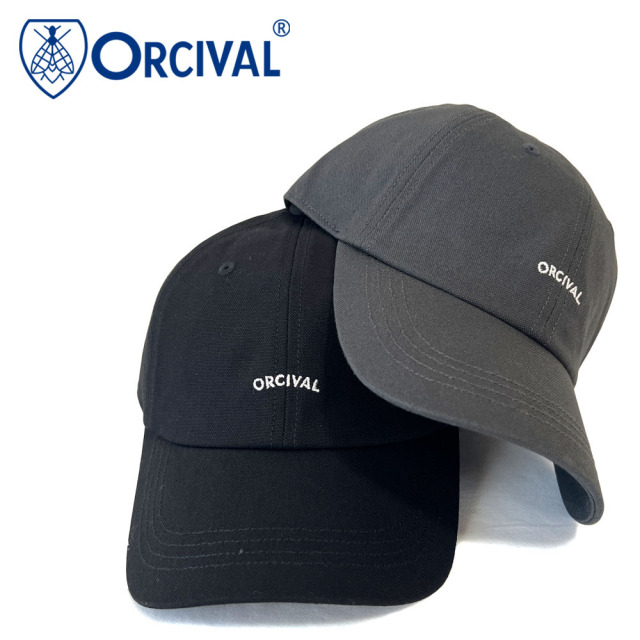 【2025A/W新作★送料無料】 Orcival オーシバル コットンキャンバス 6Pキャップ ユニ 帽子