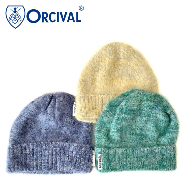 Orcival オーシバル モヘアミックス ニットキャップ ユニセックス OR-H0334 MHM