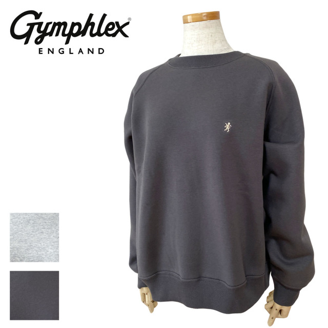 Gymphlex ジムフレックス クルーネック スウェットプルオーバー レディース GY-C0291 TCF