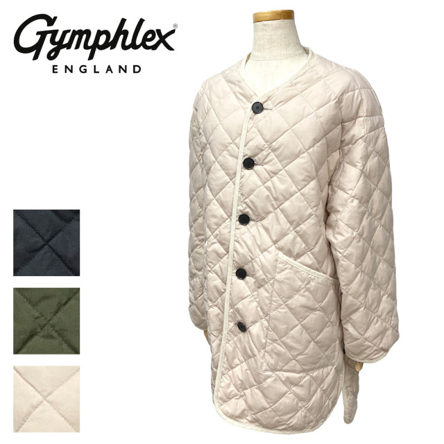 Gymphlex ダイヤキルトダウン カラーレスコート Lady's 【GY-A0056 NYM】