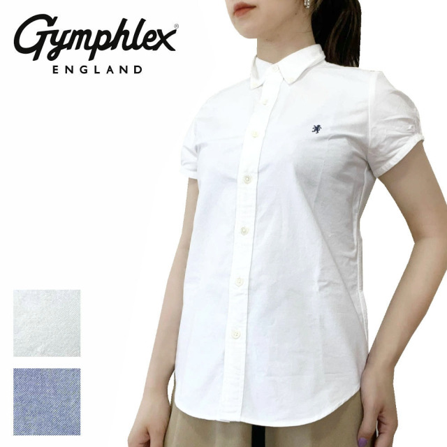 Gymphlex ジムフレックス オックスフォード フレンチスリーブ
