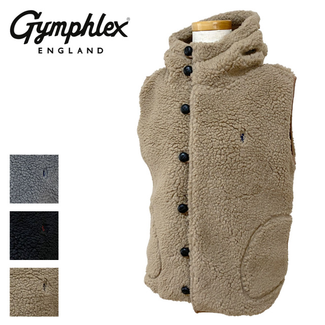 Gymphlex ジムフレックス ボアフードベスト レディース J-1069 BOA