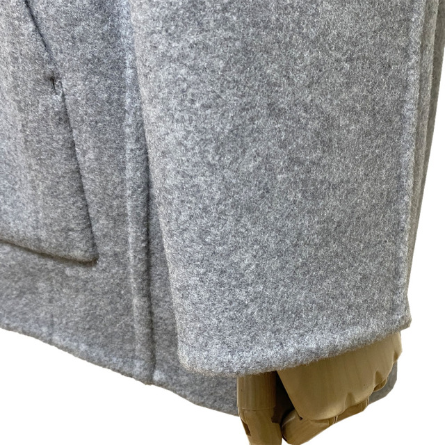 Le glazik ウールナイロンモッサ カラーレス ショートコート Lady's