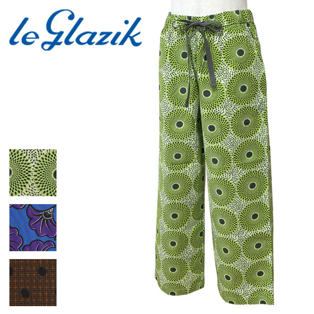 Le glazik ル・グラジック バティックイージーパンツ レディース