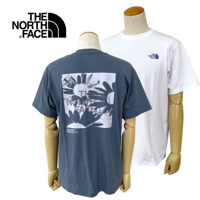 THE NORTH FACE ザ・ノース・フェイス S/S ES Flower Box Logo Tee ショートスリーブ ES フラワーボックスロゴティー メンズ NT32685