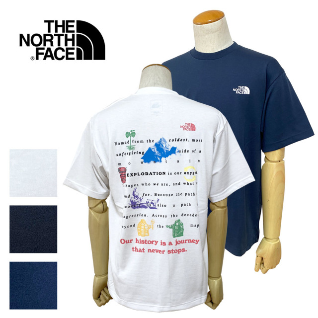 THE NORTH FACE ザ・ノース・フェイス S/S Journey History Tee ショートスリーブジャーニーヒストリーティー メンズ NT32643