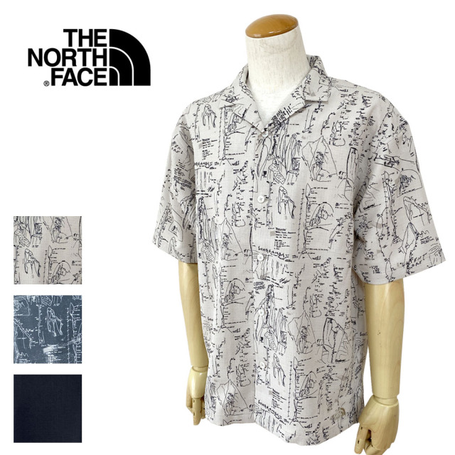 THE NORTH FACE ザ・ノース・フェイス S/S Aloha Rip Shirt ショートスリーブアロハリップシャツ メンズ NR22631