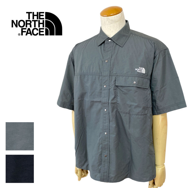 THE NORTH FACE ザ・ノース・フェイス S/S Nuptse Shirt ショートスリーブヌプシシャツ メンズ NR22650