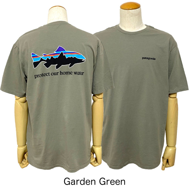 patagonia パタゴニア Ms Home Water Trout Organic T-Shirt メンズ