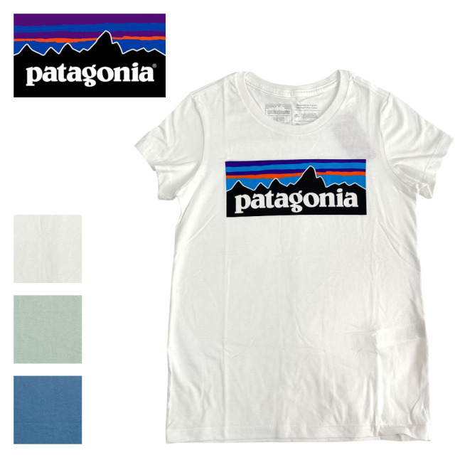 Patagonia Girls' Regenerative Organic Certified Cotton P-6 Logo T-Shirt 【62213】