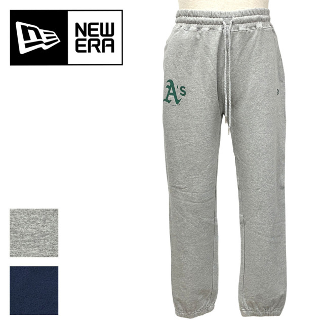 NEW ERA スウェットパンツ MLB Apparel Men's (オークランド・アスレチックス/ニューヨーク・ヤンキース) 【13755302/13755303】
