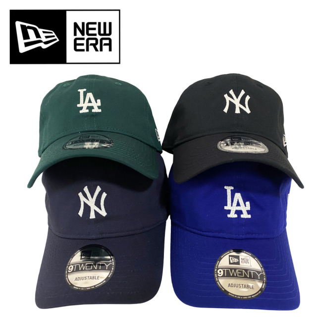 NEW ERA ニューエラ 9TWENTY MLB Chain Stitch ニューヨーク・ヤンキース ロサンゼルス・ドジャース 14307621 14307622 14307623 14307624