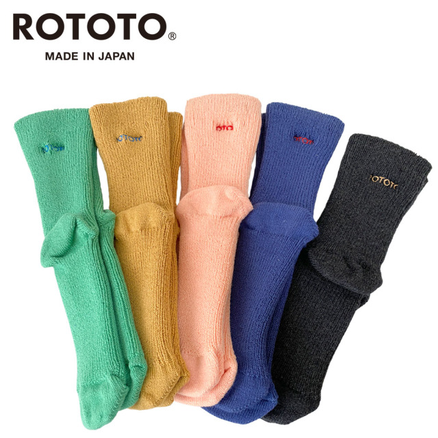 RoToTo ロトト ONE SIZE FITS ALL COTTON RIBBED SOCKS ワンサイズフィット オールコットン リブソックス レディース R1583