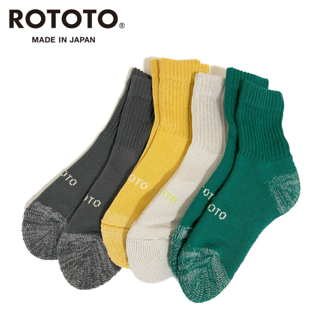 RoToTo ロトト EVERYDAY PILE MINI CREW SOCKS メンズ レディース ユニセックス R1520