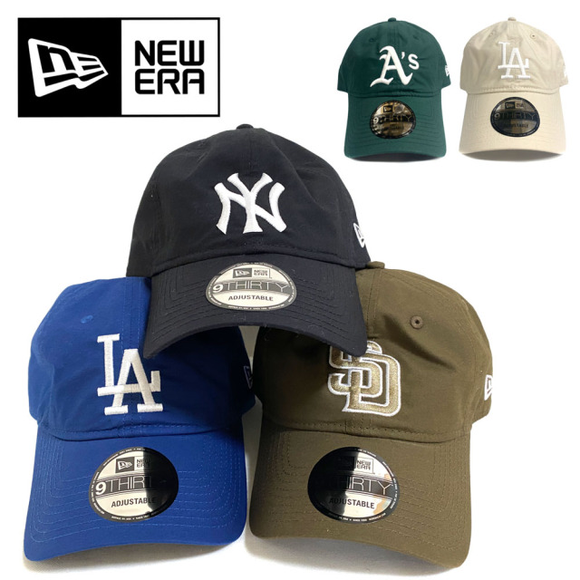 NEW ERA 9THIRTY Typewriter タイプライター (サンディエゴ・パドレス/ニューヨーク・ヤンキース/ロサンゼルス・ドジャース/オークランド・アスレチックス) 【13515981/13515996/13516008/13515990/13516009】