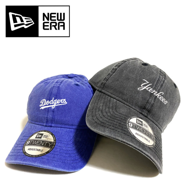NEW ERA 9TWENTY Acid Wash (ニューヨーク・ヤンキース/ロサンゼルス・ドジャース) 【13750695/13750702】