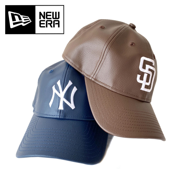 NEW ERA 9TWENTY Synthetic Leather シンセティックレザー (サンディエゴ・パドレス/ニューヨークヤンキース) 【13751061/13751068】