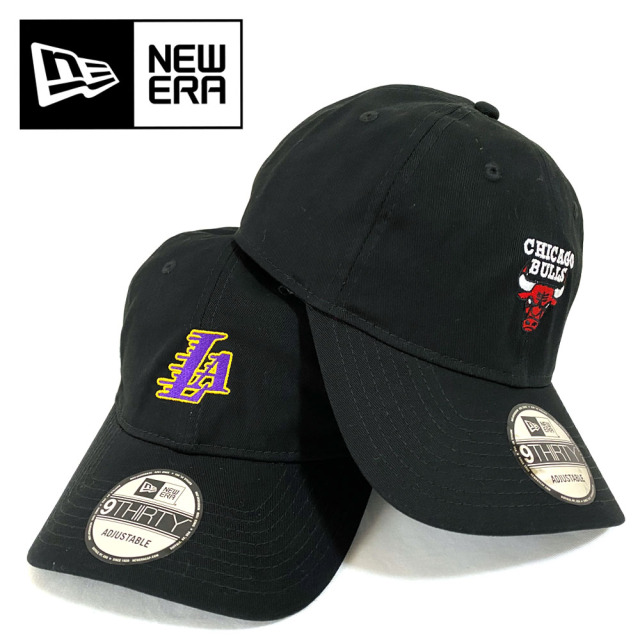 NEW ERA ニューエラ 9THIRTY NBA MINI LOGO ロサンゼルス・レイカーズ シカゴ・ブルズ 14109770 14109776