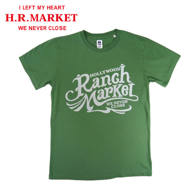 HOLLYWOOD RANCH MARKET HT300 オールドスクエアロゴショートスリーブTEE【700086448】