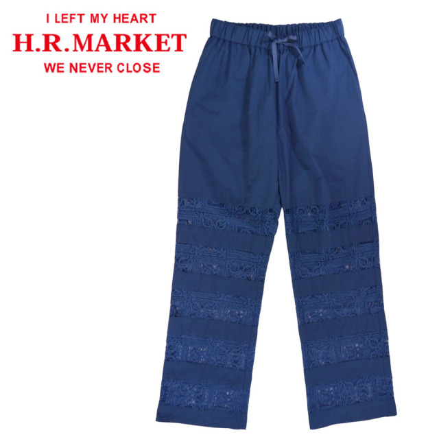 HOLLYWOOD RANCH MARKET タイルレース リラックスパンツ Lady's【700085280】