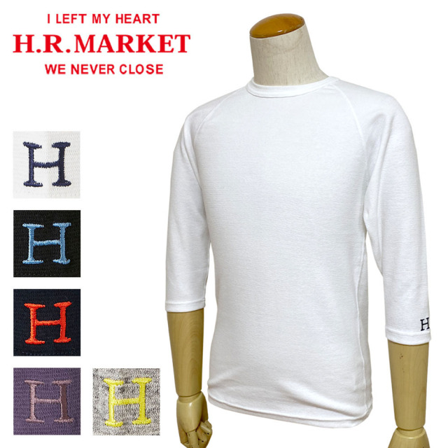 HOLLYWOOD RANCH MARKET ストレッチフライス クルーネック ハーフスリーブ Tシャツ ユニセックス【1004664】