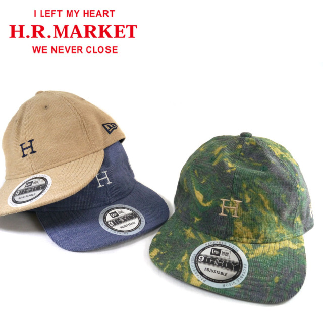 HOLLYWOOD RANCH MARKET NEW ERA HRM H EMBROIDERY SUMMER CORDUROY CAP【700086257】