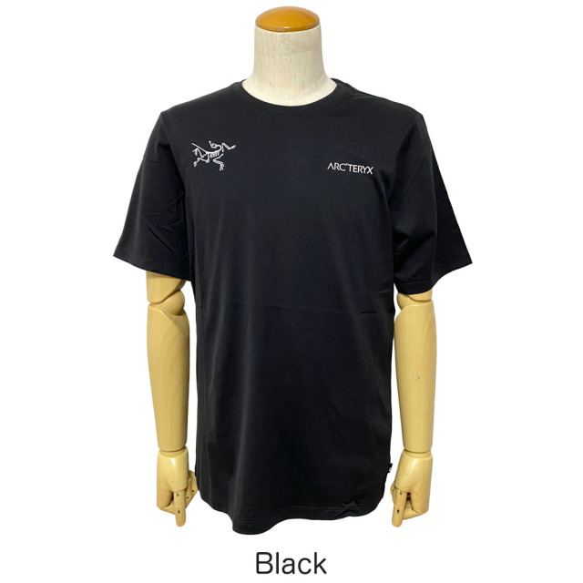 ARC'TERYX Captive Split SS T-Shirt M 黒 Arc'teryx Captive Split SS T-Shirt Mens | Men's Sport Shirts