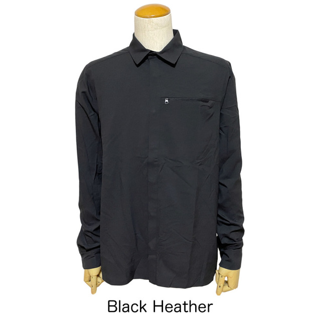 【新品】アークテリクス　スカイライン　メランジシャツ 　ブラック　Ｓ Skyline SS Shirt #Black [30782][L08543000]｜ARC'TERYX 入荷