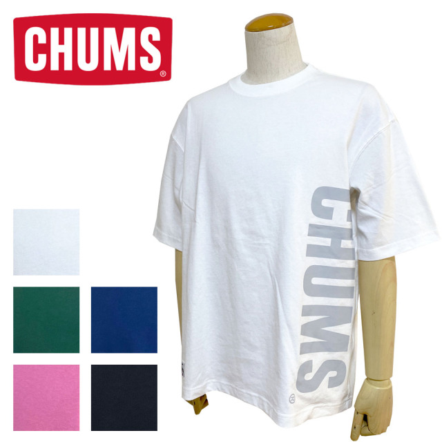 CHUMS Oversized Big CHUMS T-Shirt/オーバーサイズドビッグチャムスTシャツ Men's 【CH01-2166】