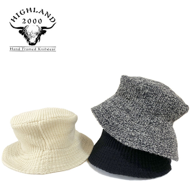 HIGHLAND 2000 ハイランド2000 Straight Bucket Hat ユニセックス HL-24FW-0010