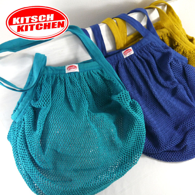 KITSCH KITCHEN Net Bag/コットンメッシュバッグ 【BG0499/BG0497/BG0500】