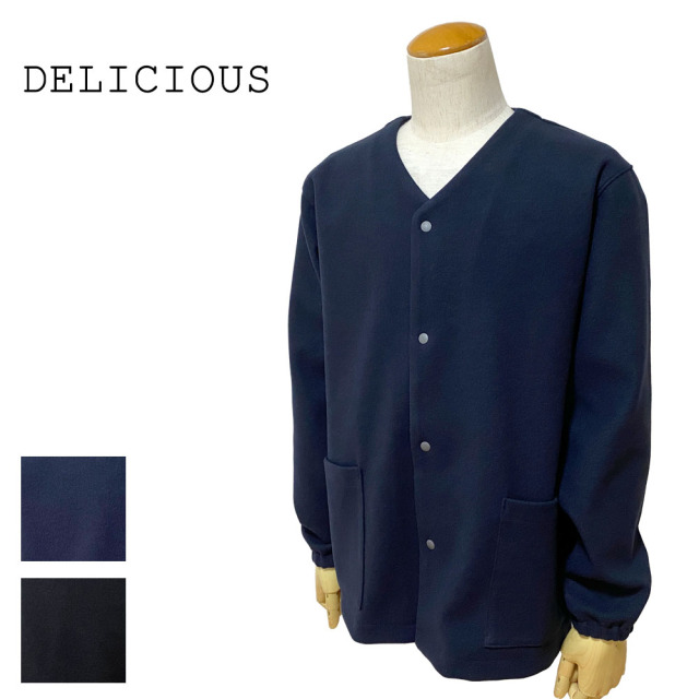 DELICIOUS デリシャス Melton Cardigan メルトンカーディガン メンズ DB35131