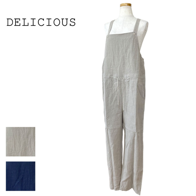 DELICIOUS デリシャス LINEN - Salopette リネン サロペット