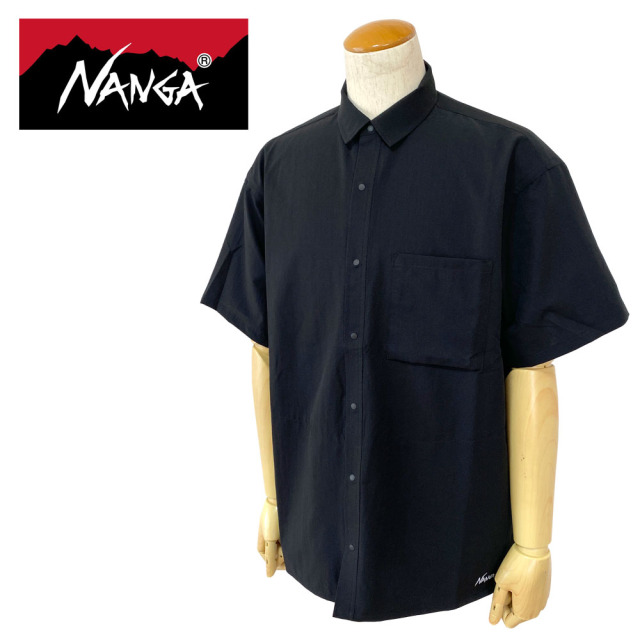 NANGA ナンガ DotAir COMFY S/S SHIRT ドットエア コンフィー ショートスリーブシャツ メンズ NW2411-1E900