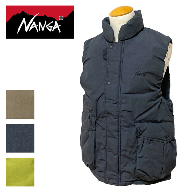 NANGA ナンガ HINOC DOWN VEST ヒノックダウンベスト メンズ ND2441-1N203