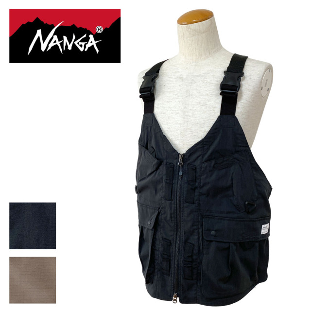 NANGA ナンガ HINOC RIPSTOP UT VEST ヒノックリップストップ ユーティリティベスト メンズ N2500-1C202A
