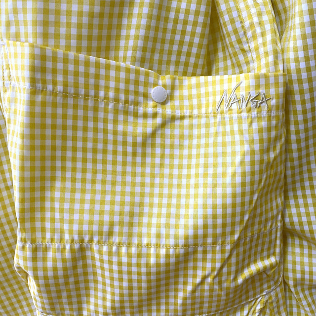 NANGA ナンガ GINGHAM CHECK CAMP SHIRT ギンガムチェック キャンプ