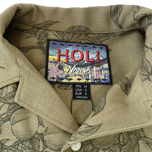NANGA ナンガ SALUD SHIRT (HOLI) サルー シャツ メンズ N2500-1J600C