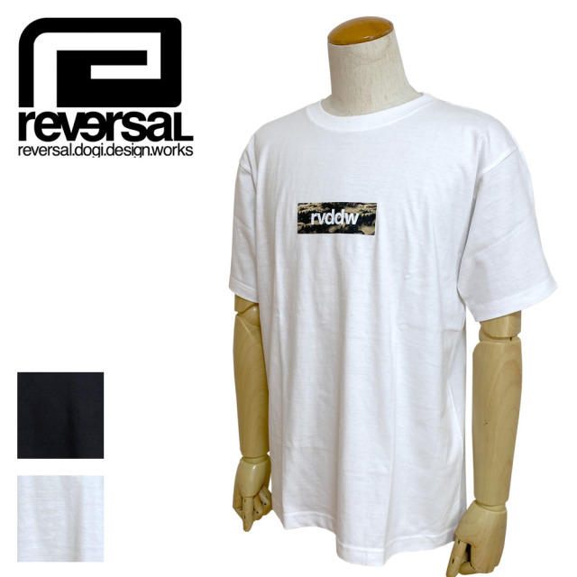 reversal CONTROL rvddw BOX LOGO COTTON TEE Men's 【rv22aw001】