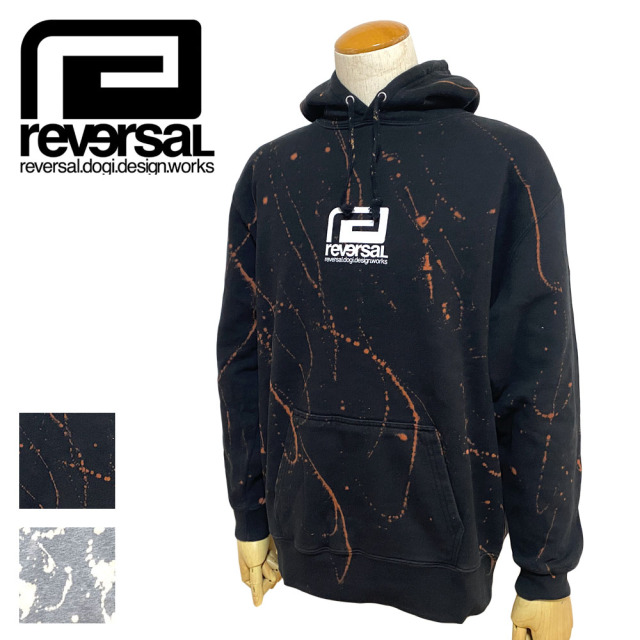 reversal BLEACH BIG MARK HOODIE Men's 【rv22aw208】