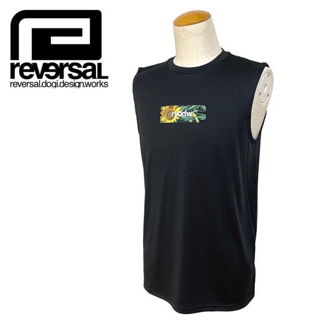 reversal SUNFLOWER rvddw BOX LOGO SLEEVELESS Men's 【rv23ss063】