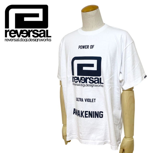 reversal UV COLOR EFFECT COTTON TEE Men's 【rv23ss008】