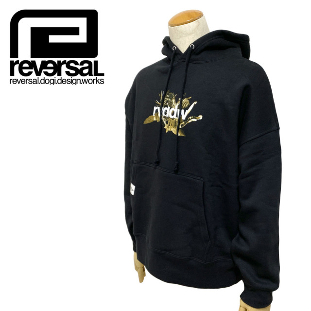 reversal BOTANICAL BIG SILHOUETTE SWEAT PARKA Men's 【rv21aw203】