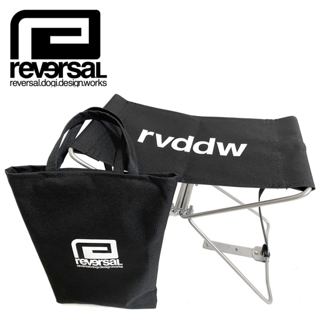 reversal rvddw BLACK CAMP STOOL 【rv23ss708】