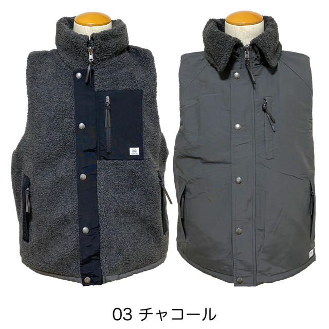 gym master リバーシブルマウンテンベスト Men's 【G933608