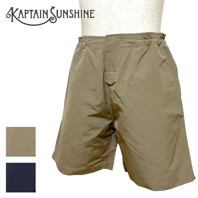 KAPTAIN SUNSHINE/MEN　Trainer Shortpants Namu Shop - Kaptain Sunshine Trainer Shortpants - Navy