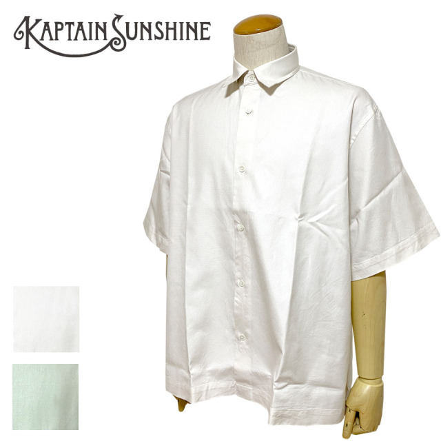 トップス KAPTAIN SUNSHINE Half Sleeve Shirt KAPTAIN SUNSHINE (キャプテン サンシャイン) Half Sleeve Shirt